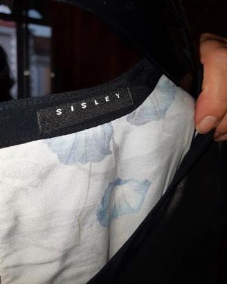 Vestito Sisley con velo e coprispalla