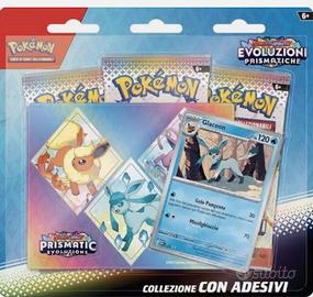 Pokémon Evoluzioni Prismatiche con adesivi Glaceon