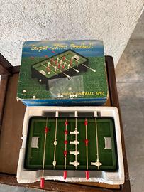 Mini calcio Balilla Super mini Football vintage