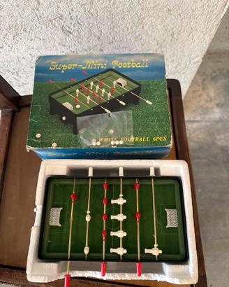 Mini calcio Balilla Super mini Football vintage