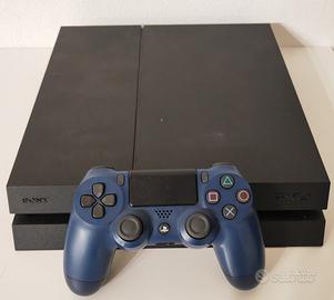 Playstation 4 fat 1Tb controller V2 Blu e cavi 