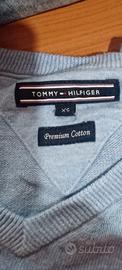 pullover azzurro tommy hilfinger