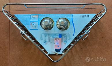 Portaoggetti doccia angolare