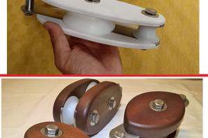 Bozzelli vintage per barca a vela