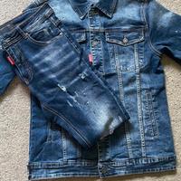 Tuta jeans dsquared2