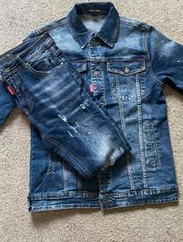 Tuta jeans dsquared2