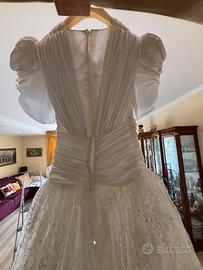 Abito da sposa anni 80