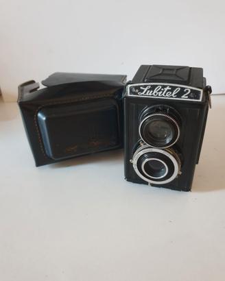Macchina foto Biottica Lubitel 2 vintage custodia