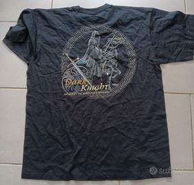 Maglietta il signore degli anelli cavaliere nero