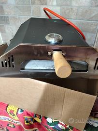 fornello a gas per pizza