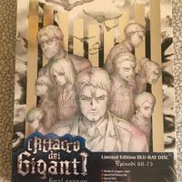 Attacco dei Giganti Stg. 4 Box 1 Limited Blu ray