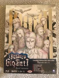 Attacco dei Giganti Stg. 4 Box 1 Limited Blu ray