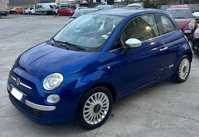 Fiat 500 1.2Benz 69cv Lounge 77000 KM ORIGINALI