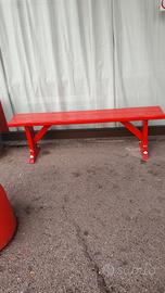panchina in legno 