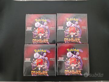 Pokémon the glory of team Rocket box lingua Japana