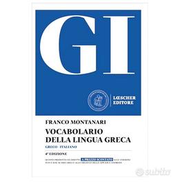 Vocabolario della lungua greca GI
