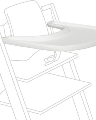 **Stokke Vassoio per Tripp Trapp Baby Set, Bianco