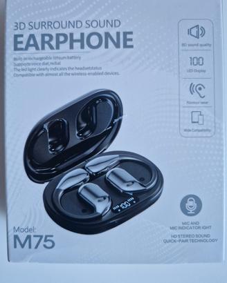 Surround Sound Earphone cuffie 