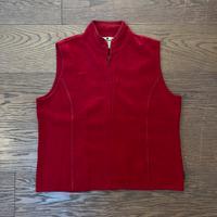 Gilet Vintage Woolrich Rosso di Lana | Taglia XL