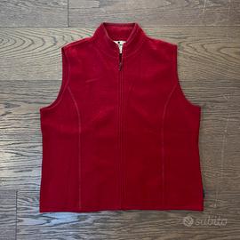 Gilet Vintage Woolrich Rosso di Lana | Taglia XL