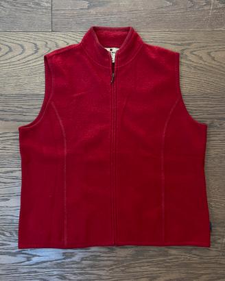 Gilet Vintage Woolrich Rosso di Lana | Taglia XL