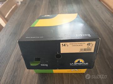 Scarpe  La Sportiva CHARCOAL/MOSS numero 48 e 1/2 