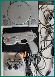 PS1 PlayStation — console e pistola