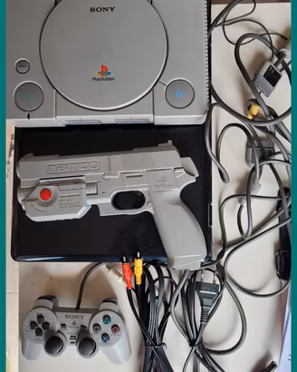 PS1 PlayStation — console e pistola