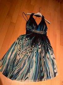 Vestito fantasia in pura seta tg. 44 - Lady Day