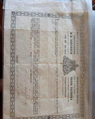 Reliquia con autentica di San Filippo Neri