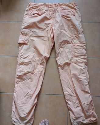 pantaloni con cerniera lungo le gambe 50/54