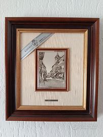 Litografia su Argento 925 - Goffredo Catraro