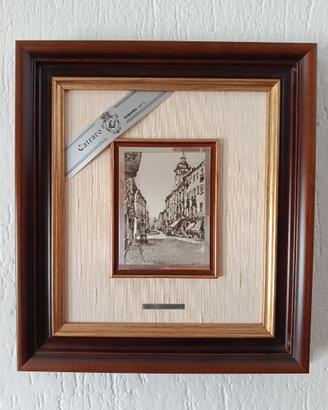 Litografia su Argento 925 - Goffredo Catraro