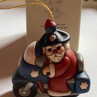 THUN originale Babbo Natale  Carabiniere su moto