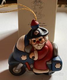 THUN originale Babbo Natale  Carabiniere su moto