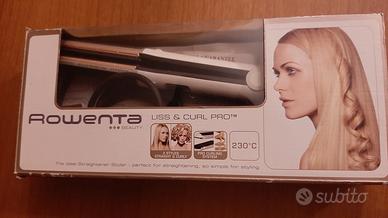 piastra per capelli - Rowenta liss & curl