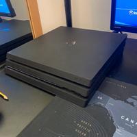 Ps4 Pro con giochi,scatola, due pad