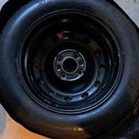 Ruotino Fiat Alfa Lancia 4 fori 135 80 14