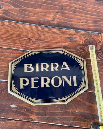 Insegna  Birra Peroni anni ‘50