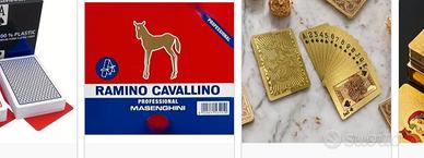 carte da gioco Cavallino 