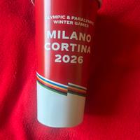 3 Bicchieri in alluminio Coca-Cola Olimpiadi