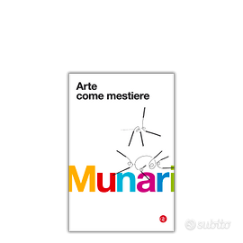 Arte come mestiere—B. Munari—254 pages—Laterza