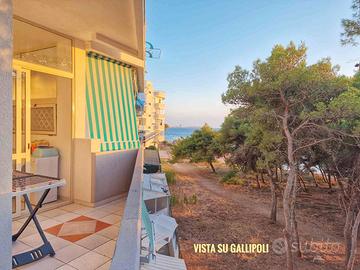 Blaconcino fronte spiaggia 4p a rivabella centro