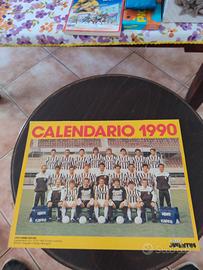 Calendario Juventus 1990 Fabbri Editore