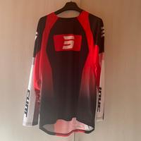 Completo Cross Shot Draw Instinct Rosso