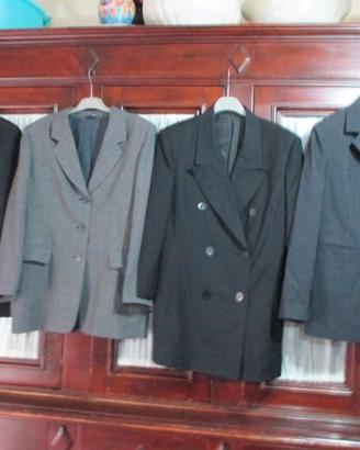 4 giacche x 1/2 stagion(1M.Rinaldi)tg 44-46(€ 9cad