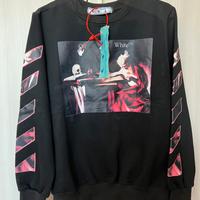 Felpa Maglione Off-White Caravaggio Nero