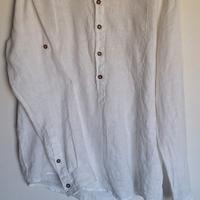 Camicia uomo in puro lino