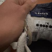 Diadora magic low basket n.37 in pelle