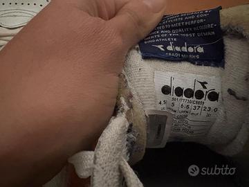 Diadora magic low basket n.37 in pelle